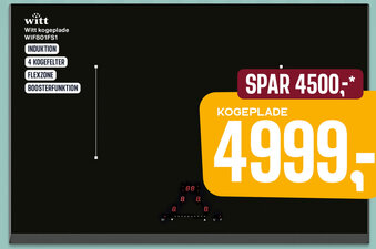Skousen Witt Kogeplade WIF801FS1 tilbud