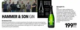 Citti Old English Gin tilbud