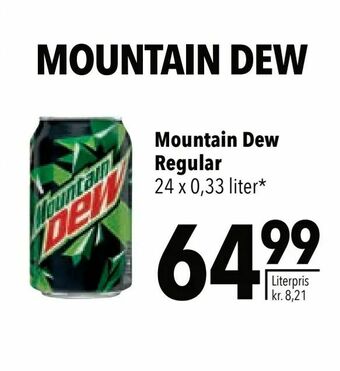 Citti Mountain Dew Regular tilbud