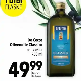 Citti De Cecco Olivenolie Classico tilbud