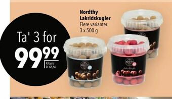 Citti Nordthy Lakridskugler tilbud