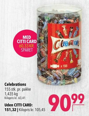 Citti Celebrations tilbud