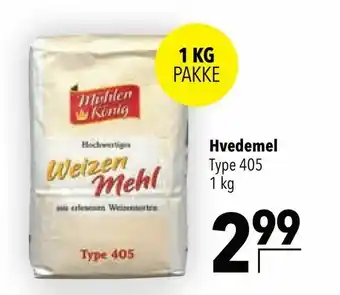 Hvedemel