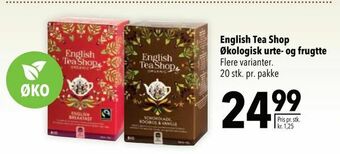 English Tea Shop Økologisk urte- og frugtte