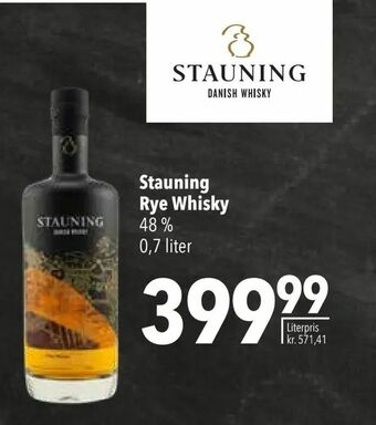 Citti Stauning Rye Whisky tilbud