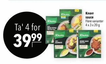 Citti Knorr sauce tilbud