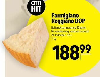 Citti Parmigiano Reggiano DOP tilbud