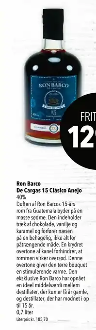 Citti Ron Barco De Cargas 15 Clásico Anejo tilbud