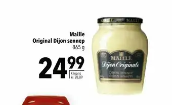 Citti Maille Original Dijon sennep tilbud