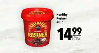 Citti Nordthy Rosiner tilbud