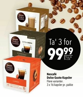 Nescafé Dolce Gusto Kapsler
