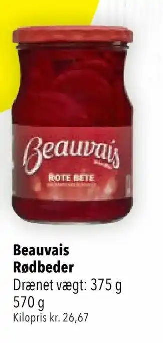Beauvais Rødbeder