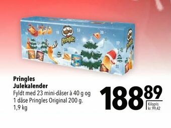 Citti Pringles Julekalender tilbud