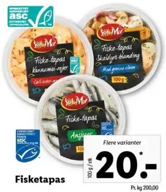 Fisketapas 100 g