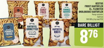 Løvbjerg Gestus Frost Kartofler El. Flensted Økologiske Kartofler 500-900 g tilbud