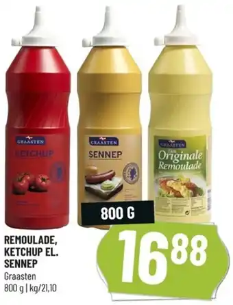 Løvbjerg Remoulade Ketchup El. Sennep 800 g tilbud