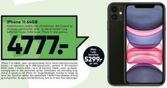 Bilka Iphone 11 64GB tilbud