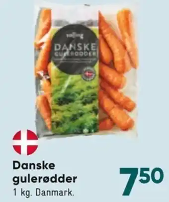 Bilka Danske Gulerødder 1 Kg. tilbud