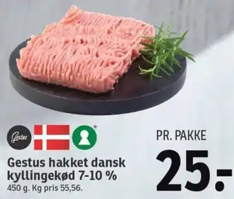 SPAR Gestus Hakket Dansk 450 g tilbud