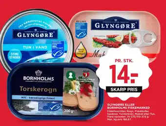 MENY GLYNGØRE ELLER BORNHOLMS FISKEMARKED tilbud