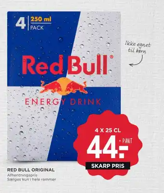 MENY RED BULL ORIGINAL tilbud