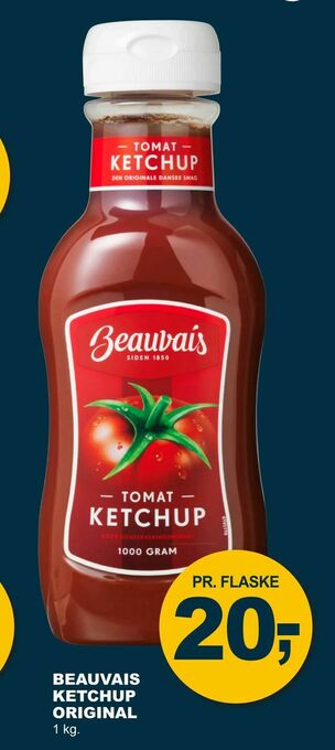 Let-Køb Beauvais ketchup original tilbud