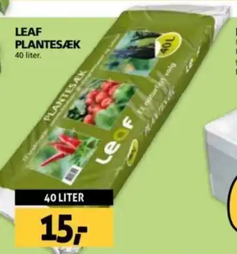 XL-BYG LEAF PLANTESÆK tilbud