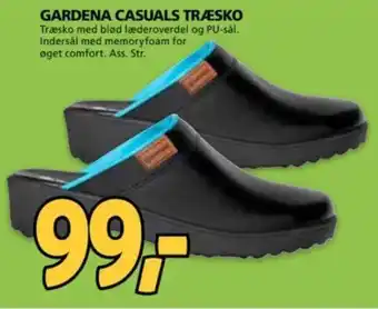 XL-BYG GARDENA CASUALS TRÆSKO tilbud