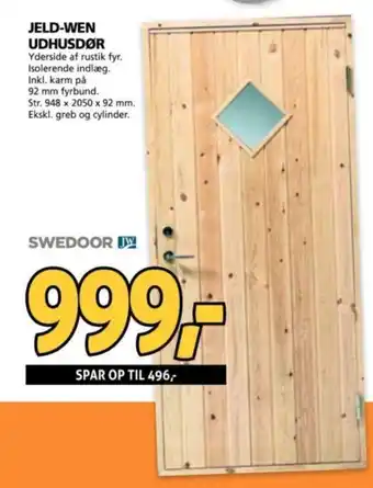 XL-BYG JELD-WEN UDHUSDØR tilbud