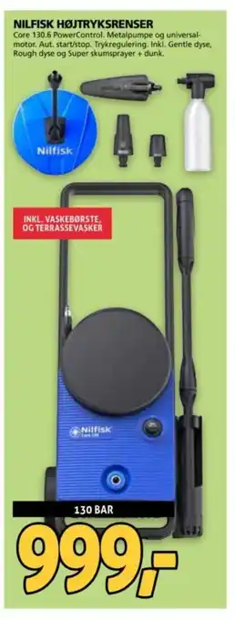 XL-BYG NILFISK HØJTRYKSRENSER tilbud