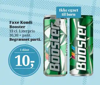 Dagli'Brugsen Faxe Kondi Booster tilbud