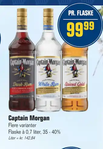 Otto Duborg Captain Morgan tilbud