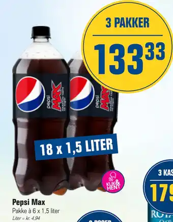 Otto Duborg Pepsi Max tilbud