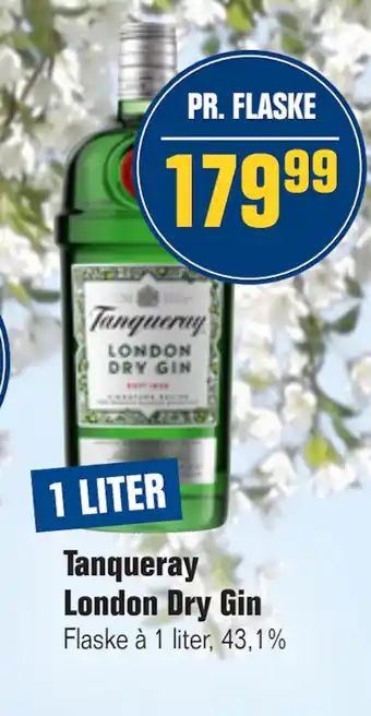 Otto Duborg Tanqueray London Dry Gin tilbud
