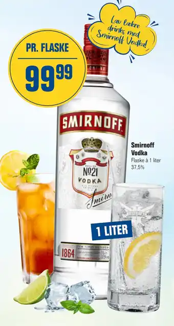 Otto Duborg Smirnoff Vodka tilbud