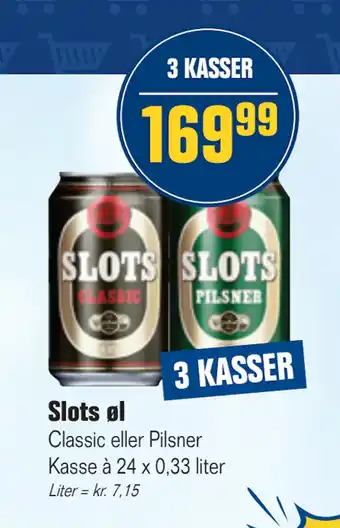 Otto Duborg Slots øl tilbud