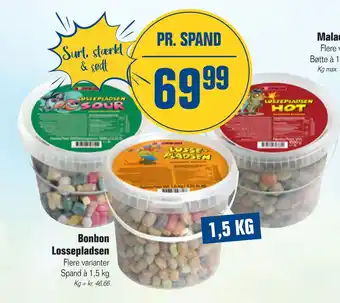 Otto Duborg Bonbon Lossepladsen tilbud