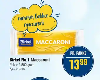 Otto Duborg Birkel No.1 Maccaroni tilbud