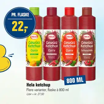 Otto Duborg Hela ketchup tilbud