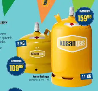 Otto Duborg Kosan flaskegas tilbud