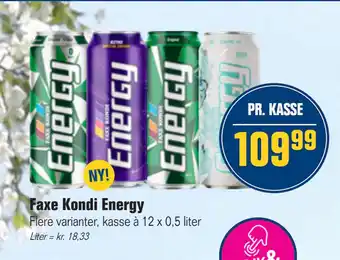 Otto Duborg Faxe Kondi Energy tilbud