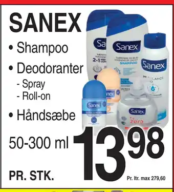 ABC Lavpris SANEX tilbud