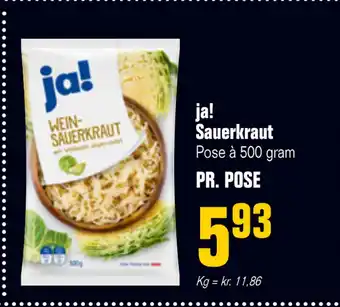 Poetzsch Padborg ja! Sauerkraut tilbud