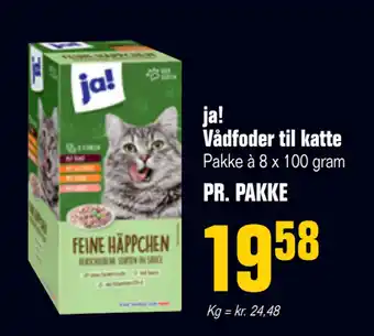 Otto Duborg ja! Vådfoder til katte tilbud