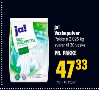 Otto Duborg ja! Vaskepulver tilbud