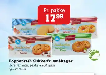 Poetzsch Padborg Coppenrath Sukkerfri småkager tilbud
