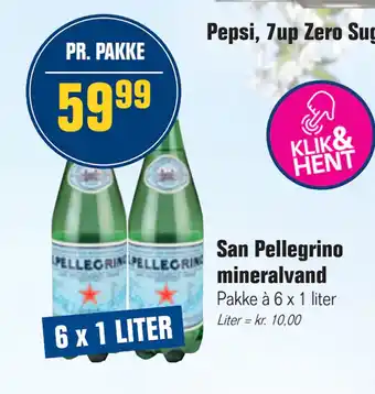 Otto Duborg San Pellegrino mineralvand tilbud