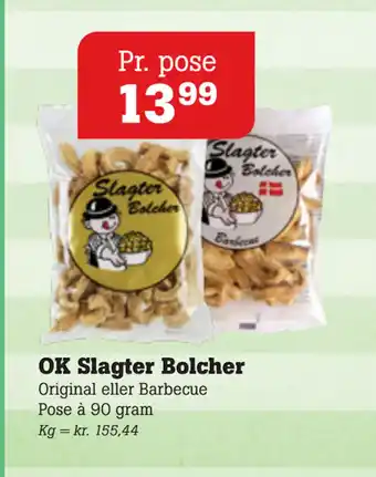 Poetzsch Padborg OK Slagter Bolcher tilbud