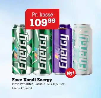 Poetzsch Padborg Faxe Kondi Energy tilbud