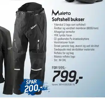 Thansen Softshell bukser tilbud